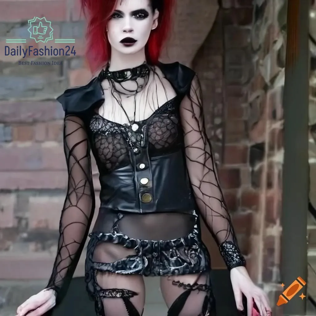 Gothic Punk Style: Merging Darkness with Rebellion