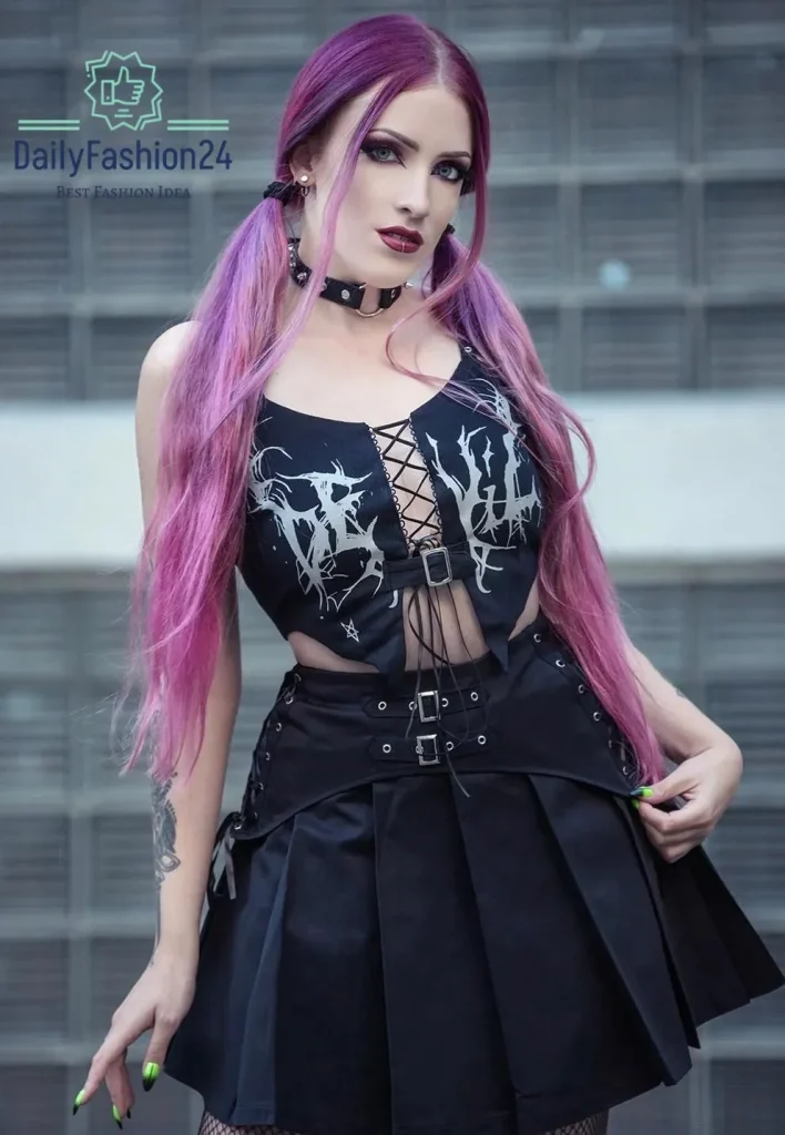 Gothic Punk Style: Merging Darkness with Rebellion