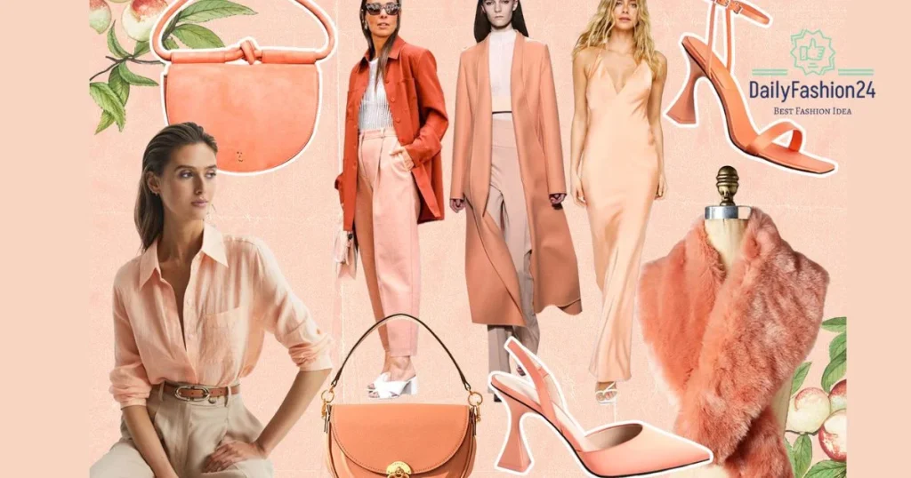 Peach Fashion Style: Embracing the Soft and Chic Trend in 2024 "dailyfashion24"