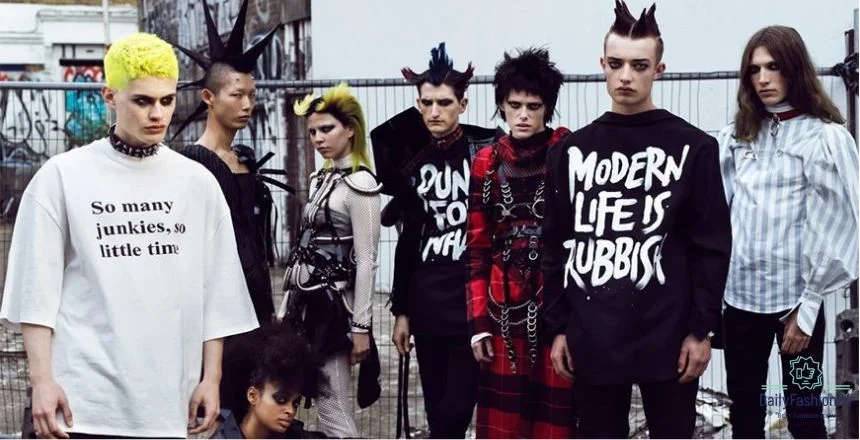 The Glam Punk Style: A Fusion of Rebellion and Extravagance