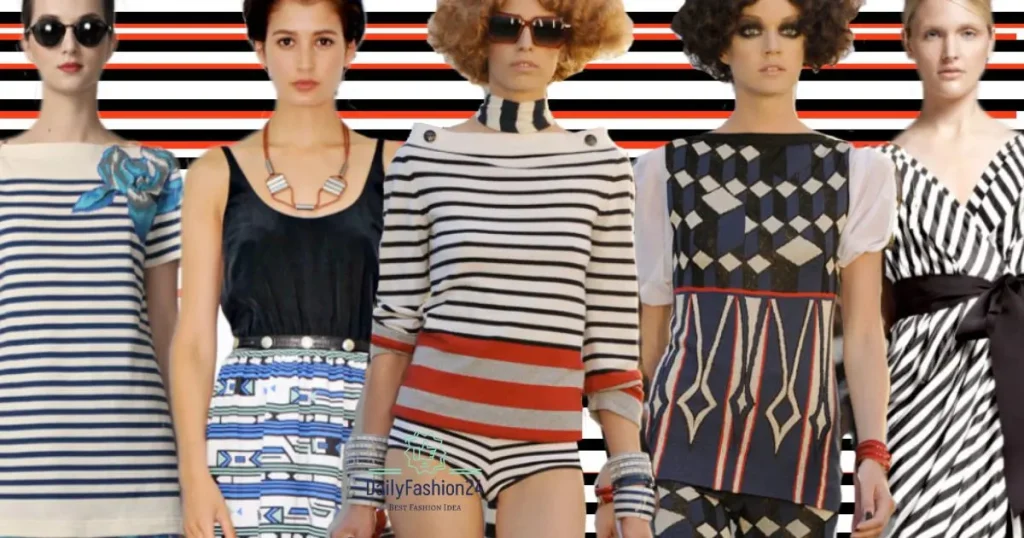 Graphic Stripes Fashion: In 2024, lines and bright designs