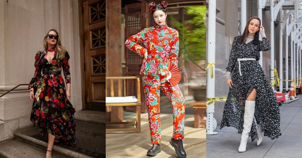 Be Daring to Follow the Bold Fashion Trends: Winter Florals | Dailyfashion24
